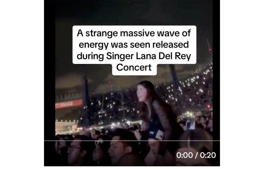 Energy Wave at Concert