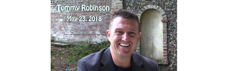 Tommy Robinson video